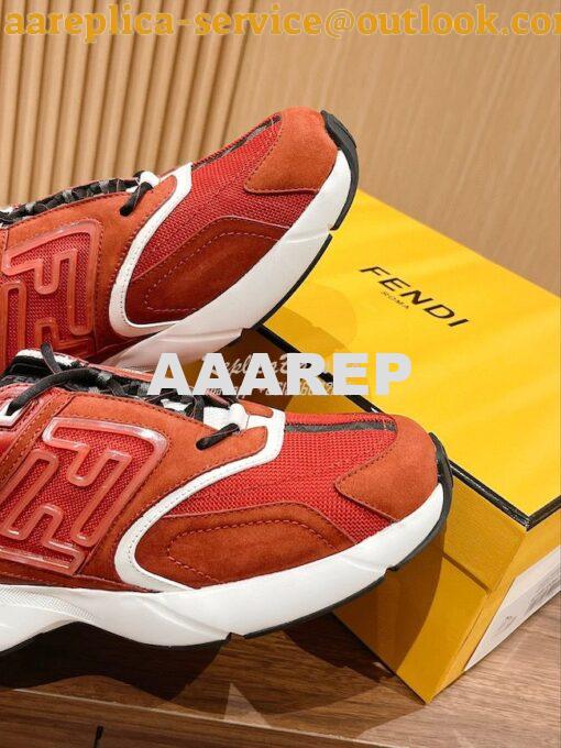 Replica Fendi Faster Trainers nylon low-tops 7E1555 24