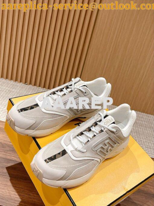 Replica Fendi Faster Trainers nylon low-tops 7E1555 28