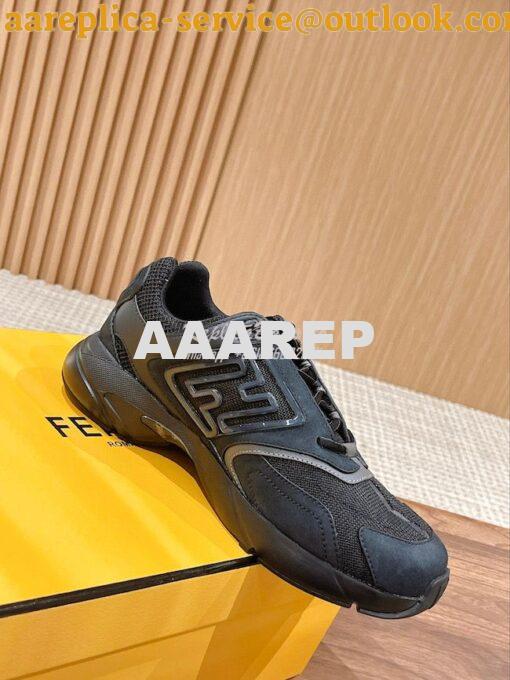 Replica Fendi Faster Trainers nylon low-tops 7E1555 35