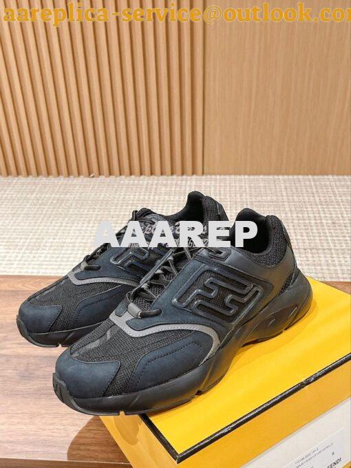 Replica Fendi Faster Trainers nylon low-tops 7E1555 36