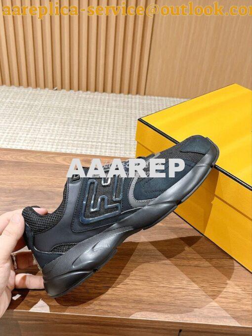 Replica Fendi Faster Trainers nylon low-tops 7E1555 37