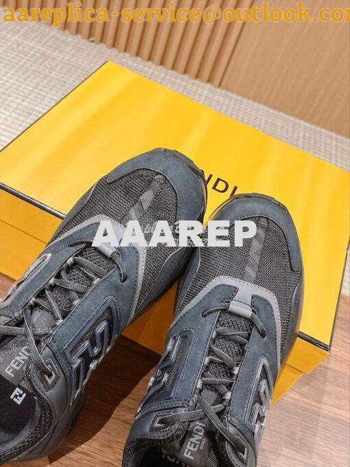 Replica Fendi Faster Trainers nylon low-tops 7E1555 38