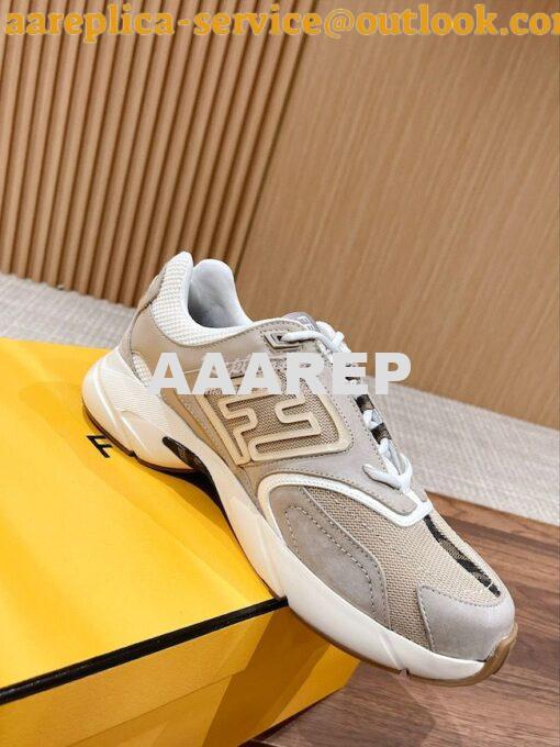 Replica Fendi Faster Trainers nylon low-tops 7E1555 41