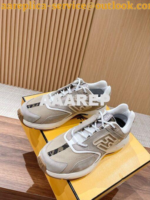 Replica Fendi Faster Trainers nylon low-tops 7E1555 42