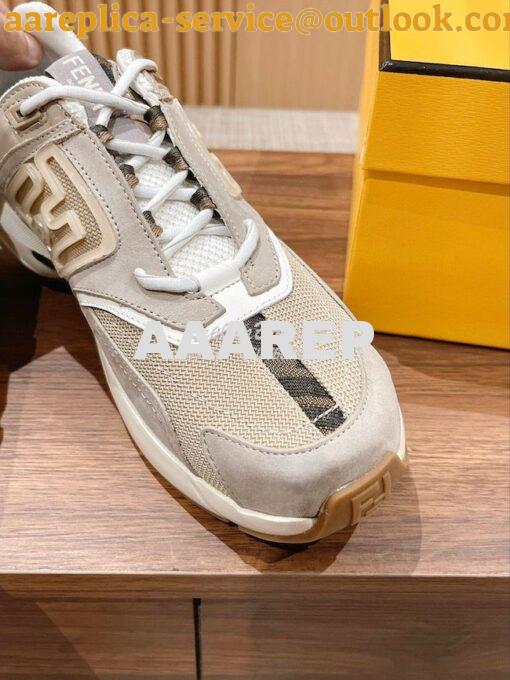 Replica Fendi Faster Trainers nylon low-tops 7E1555 44