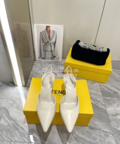 Replica Fendi First leather medium-heeled 65mm sandals 8R8331 2