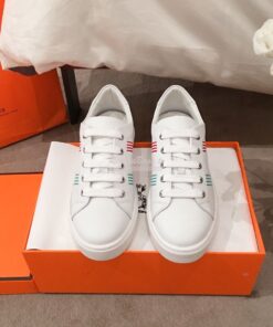 Replica Hermes Avantage Sneaker Male/ Female H201114 Multicolore Blanc 2