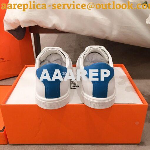 Replica Hermes Avantage Sneaker Male/ Female H201114 Blue 6