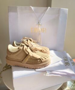 Replica DiorID Sneaker Beige Rubber and Calfskin KCK278