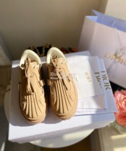 Replica DiorID Sneaker Beige Rubber and Calfskin KCK278 2