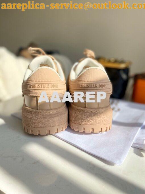 Replica DiorID Sneaker Beige Rubber and Calfskin KCK278 7