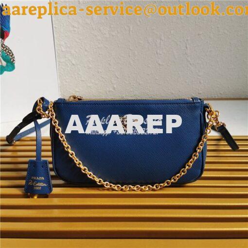 Replica Prada Re-edition 2000 Shoulder Bag 1BH171 Blue