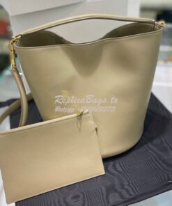 Replica Celine Bucket 16 In Smooth Calfskin 195573 Beige 2