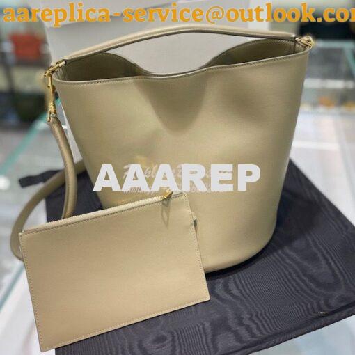 Replica Celine Bucket 16 In Smooth Calfskin 195573 Beige 2