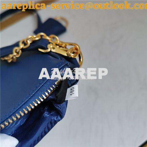 Replica Prada Re-edition 2000 Shoulder Bag 1BH171 Blue 6