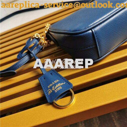 Replica Prada Re-edition 2000 Shoulder Bag 1BH171 Blue 7