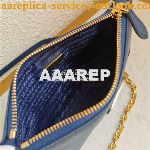 Replica Prada Re-edition 2000 Shoulder Bag 1BH171 Blue 9