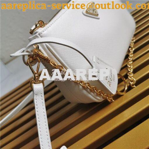 Replica Prada Re-edition 2000 Shoulder Bag 1BH171 White 5