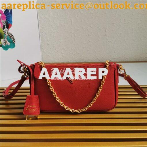 Replica Prada Re-edition 2000 Shoulder Bag 1BH171 Red