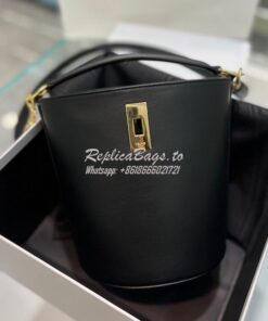 Replica Celine Teen Bucket 16 In Smooth Calfskin 197573 Black