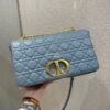 Replica Dior Large Caro Bag Soft Cannage Calfskin M9243 White 11