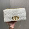 Replica Dior Large Caro Bag Soft Cannage Calfskin M9243 Cloud Blue 10