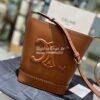 Replica Celine Small Bucket Cuir Triomphe In Smooth Calfskin 198243 Bl 11