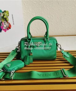 Replica Prada Re-Edition 2005 Nylon Bag 1BB846 Green