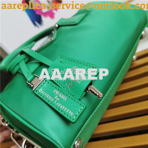 Replica Prada Re-Edition 2005 Nylon Bag 1BB846 Green 6