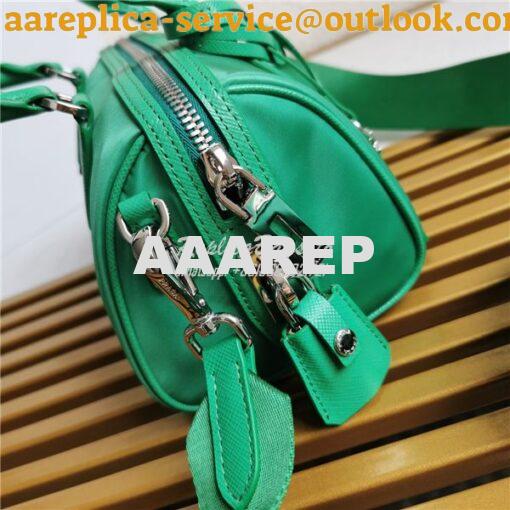 Replica Prada Re-Edition 2005 Nylon Bag 1BB846 Green 7