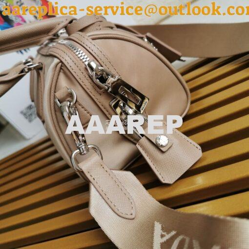 Replica Prada Re-Edition 2005 Nylon Bag 1BB846 Nude 6