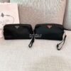 Replica Prada Fabric Cosmetic Pouch 1NE693 Black 11