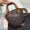 Replica Celine Mini Triomphe In Shiny Calfskin 10I513 Flamingo 10