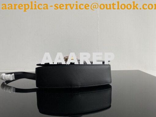 Replica Celine Clutch On Strap In Smooth Calfskin 10I593 Black 11