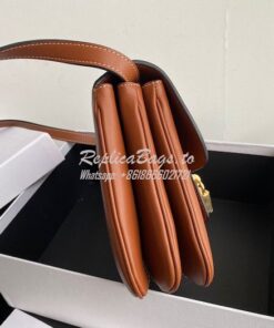 Replica Celine Medium Tabou In Smooth Calfskin 196583 Tan 2