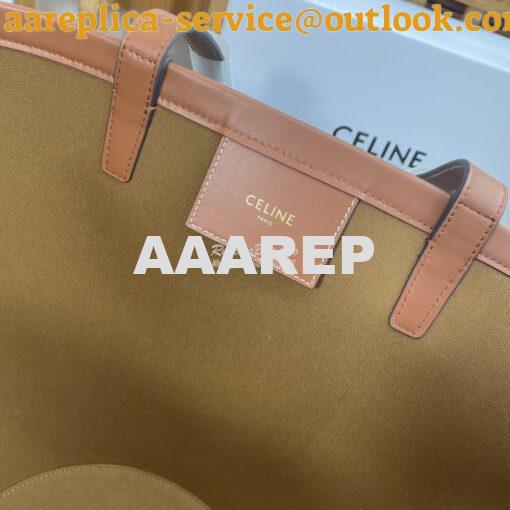 Replica Celine Medium couffin bag in triomphe canvas celine khaki prin 7