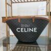 Replica Celine Medium couffin bag in triomphe canvas celine white prin 10