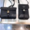 Replica Prada Leather Clutch 2VF027 Black 10