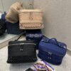 Replica Dior DiorTravel Vanity Case Bag S5480 Black Mesh Embroidery 10