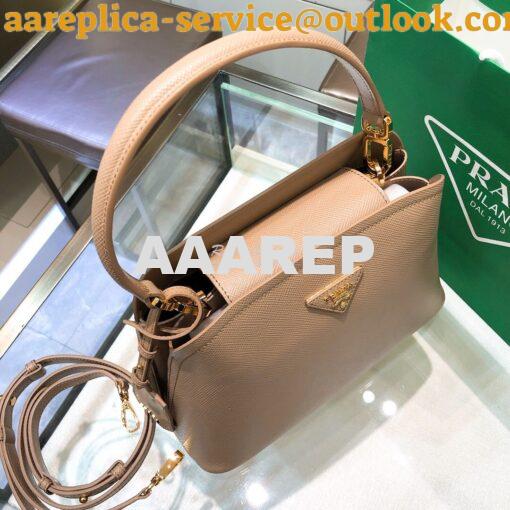 Replica Prada Matinee Mini Bag 1BA282 Nude 3