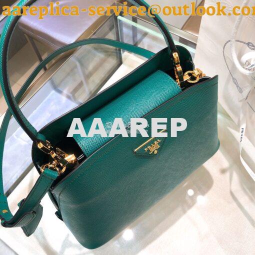 Replica Prada Matinee Mini Bag 1BA282 Green 3