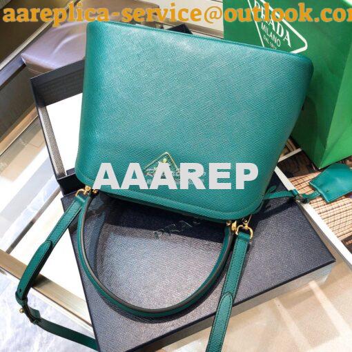 Replica Prada Matinee Mini Bag 1BA282 Green 4