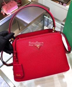 Replica Prada Matinee Mini Bag 1BA282 Red 2