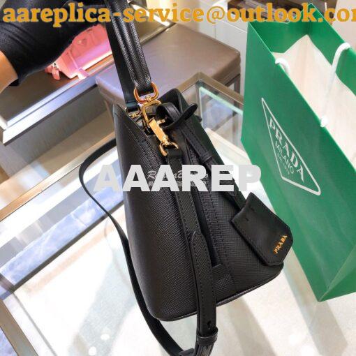 Replica Prada Matinee Mini Bag 1BA282 Black 5