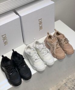 Replica Dior D-Connect Sneaker White Mesh KCK280