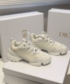 Replica Dior D-Connect Sneaker White Mesh KCK280 2