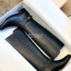 Replica Dior Empreinte Boot Black Soft Calfskin KCI607 Ochre 10