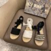 Replica Dior Granville Mule Espadrille With Laces KDB596 Blue 10