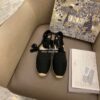 Replica Dior Granville Mule Espadrille With Laces KDB596 White 10