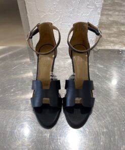 Replica Hermes Legend Sandal H172196 Black 2